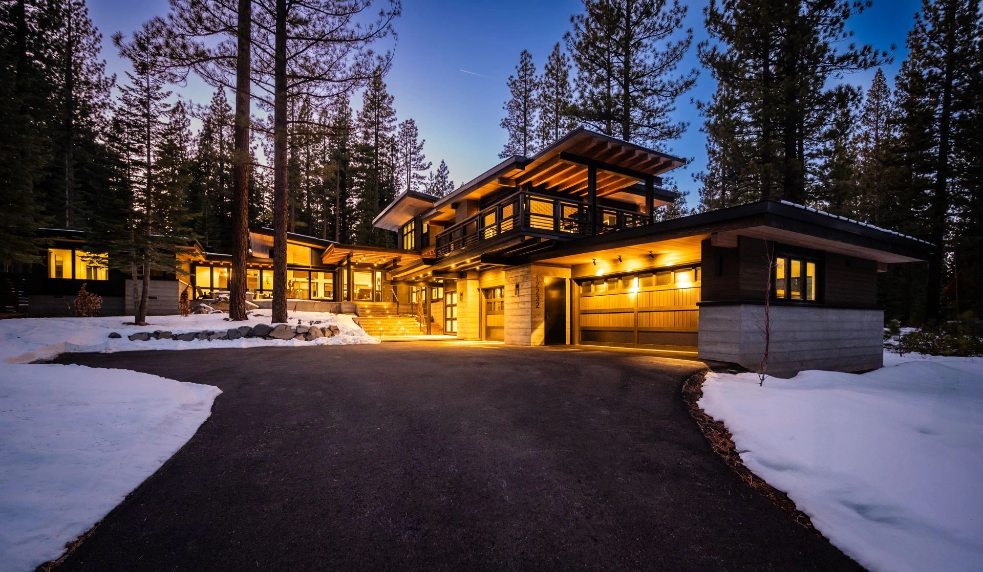 A designSense mountain home integrated into the Sierra landscape